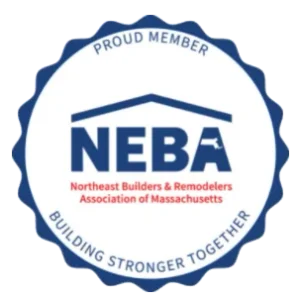 Logo Proud Member. NEBA